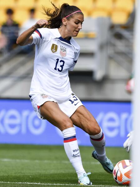 US forward Alex Morgan supports transgender kids in sports AP News
